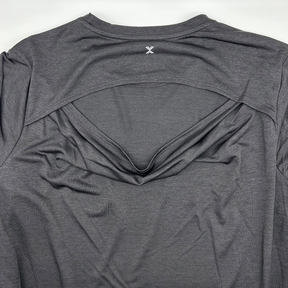 Xersion Women's Black Crew Neck Long Sleeve T-Shirt Size XXL - Picture 8 of 9